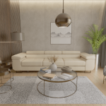 Wygodna Sofa Rozkładana do Salonu Vemo Base – Duża 3 Osobowa